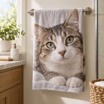 Handdoek met foto — Handdoeken
