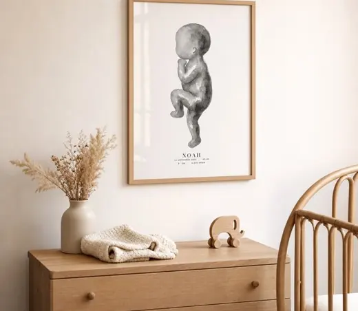 Gepersonaliseerde geboorteposter